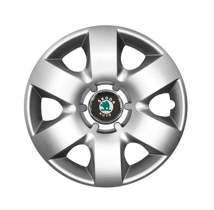 Set 4 capace roti potrivite jantelor de 15 inch compatibile SKODA Fabia ,Octavia I,II,III ,Roomster, Felicia ,Rapid ,Superb, Yeti Model-310