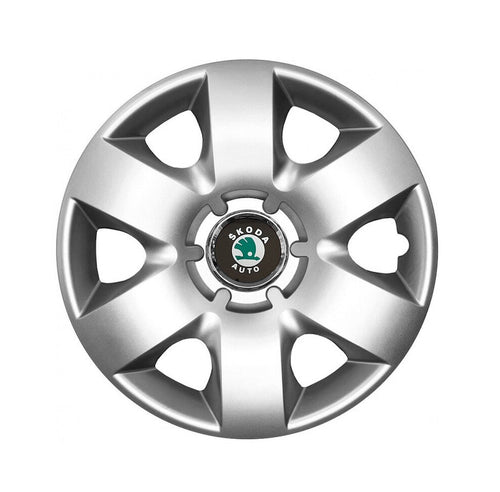 Set 4 capace roti potrivite jantelor de 15 inch compatibile SKODA Fabia ,Octavia I,II,III ,Roomster, Felicia ,Rapid ,Superb, Yeti Model-310