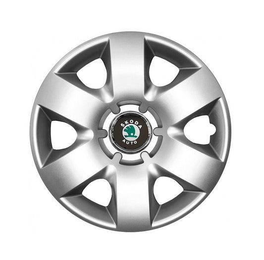 Set 4 capace roti potrivite jantelor de 15 inch compatibile SKODA Fabia ,Octavia I,II,III ,Roomster, Felicia ,Rapid ,Superb, Yeti Model-310