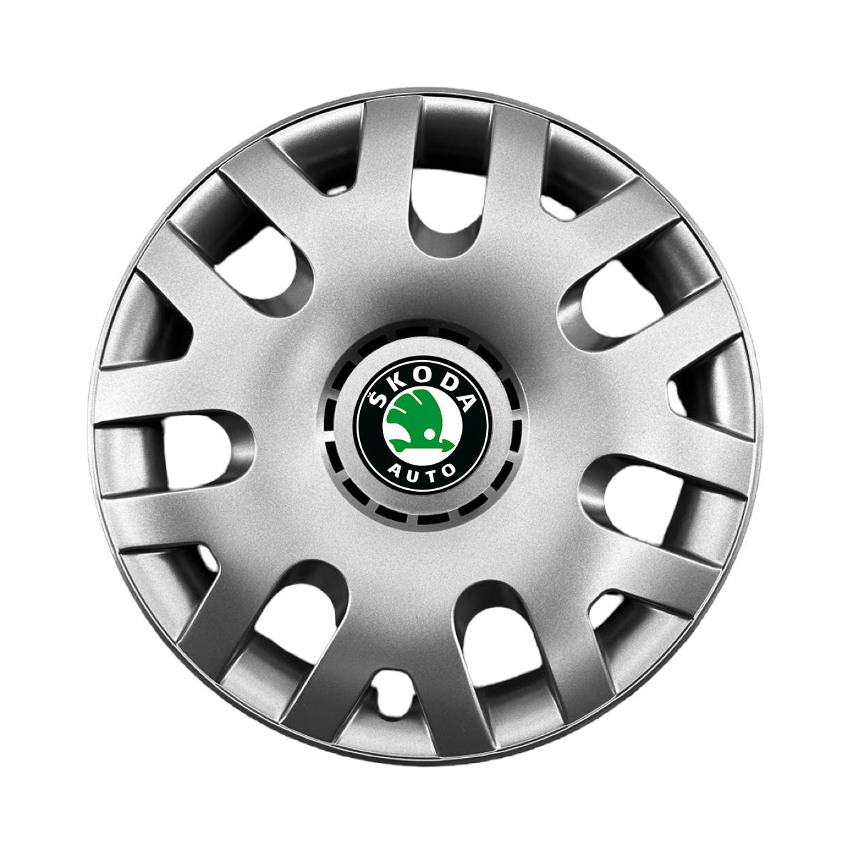 Set 4 capace roti potrivite jantelor de 14 inch compatibile Skoda, Model - 204