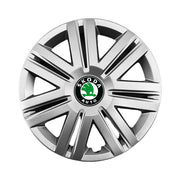 Set 4 capace roti potrivite jantelor de 14 inch compatibile Skoda, Model - 203