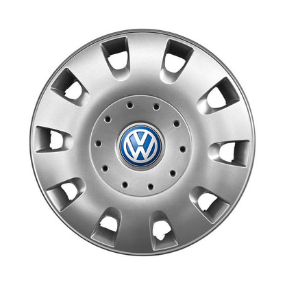 Set 4 capace roti 15 inchi (R15) compatibile Volkswagen, Model - 304, Sigla Albastra
