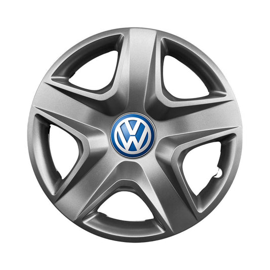 Set 4 capace roti 16 inchi (R16) compatibile VOLKSWAGEN, Model - 418, Sigla Albastra