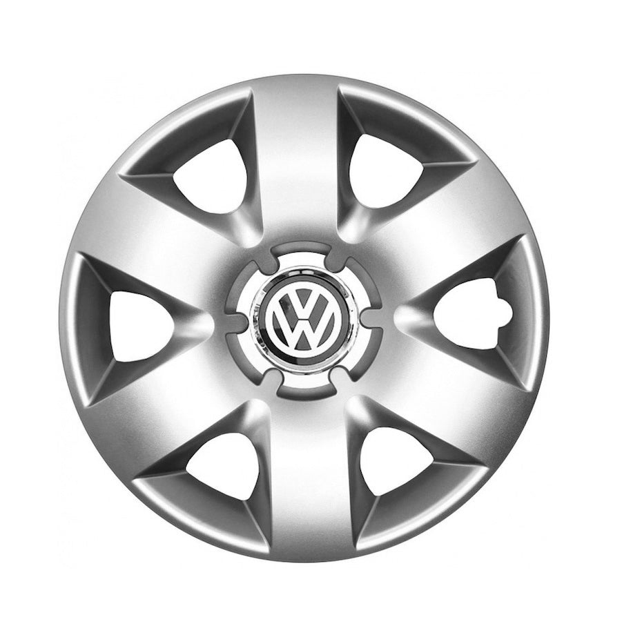 Set 4 capace roti potrivite jantelor de 15 inch compatibile VW Volkswagen Golf 4, 5, 6, 7, Passat B5, B6, B7, B8, Jeta, Polo, Sharan, Tiguan, Touran, Touareg, Caddy, Bora, - Model 310