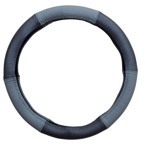 HUSA VOLAN PIELE NATURALA PERFORATA GRI 37-39 CM
