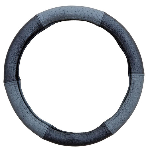 HUSA VOLAN PIELE NATURALA PERFORATA GRI 37-39 CM