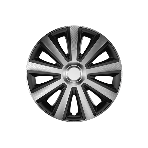 SET CAPACE ROTI 14` VR CARBON AVIATOR SILVER&BLACK