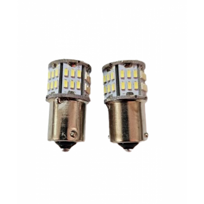 Set 2 becuri auto 1156/P21W- 54  SMD