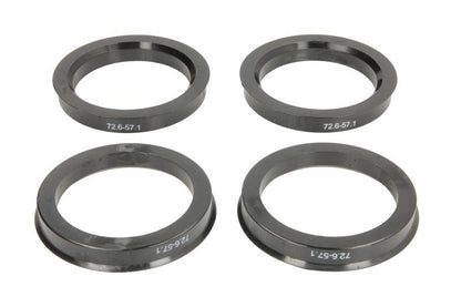 Set 4 inele centrare Janta 72.6/57.1