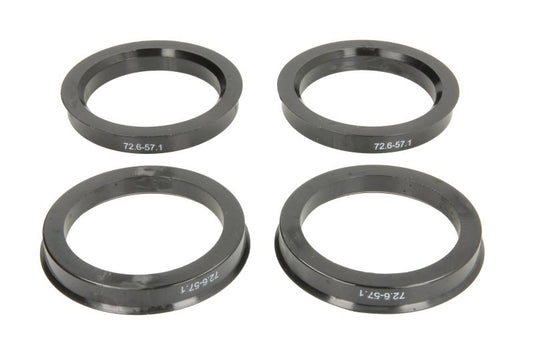 Set 4 inele centrare Janta 72.6/57.1