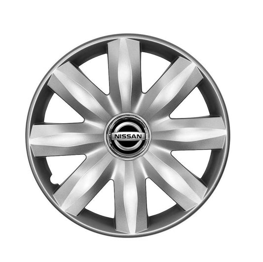 Set 4 capace roti potrivite jantelor de 14 inch compatibile Nissan, Model - 221