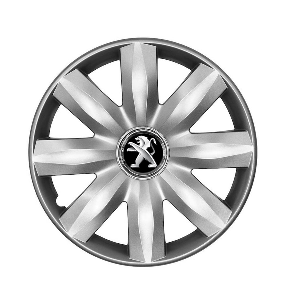 Set 4 capace roti potrivite jantelor de 14 inch compatibile PEUGEOT 106, 107, 206, 207, 306, 307, 308, 406, 407, EXPERT, PARTNER, 3008,Model -221