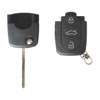 CARCASA CHEIE CONTACT PENTRU SKODA FABIA / OCTAVIA, 3+1 BUTOANE, CU CHEIE