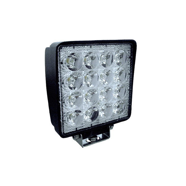 16 LED-ES MUNKALÁMPA. 48 W. SZÓRT FÉNYEK JBM