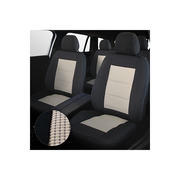 SET HUSE SCAUN PREMIUM LUX NEGRU-BEJ UMB3