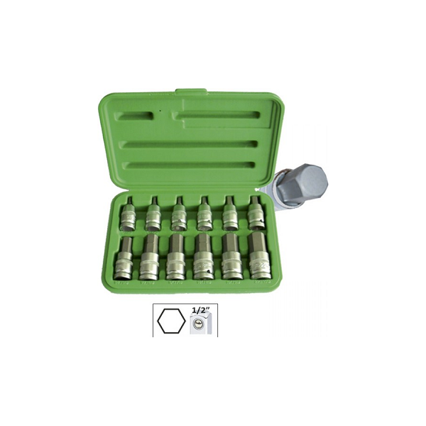SET DE 12 PIESE 1/2` IMBUSURI HEX. JBM