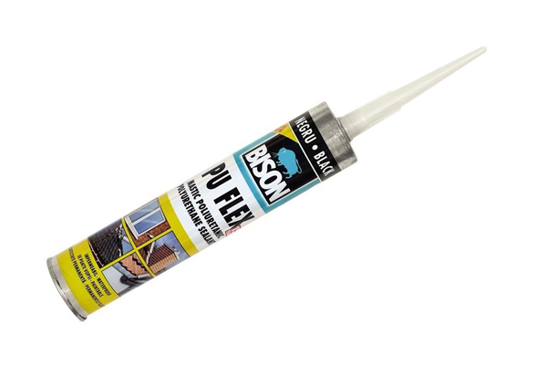 PU FLEX - FEKETE POLIURETÁN TÖMÍTŐANYAG 300 ML