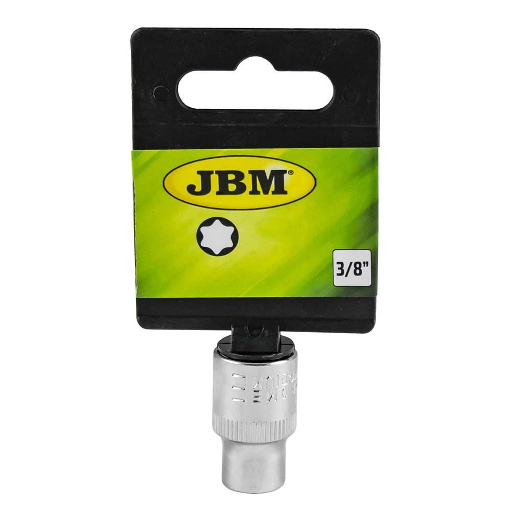 TUBULARA TORX CROMATA 3/8` E12