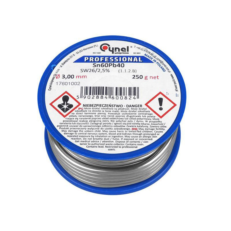 Fludor 250gr 3mm Cynel