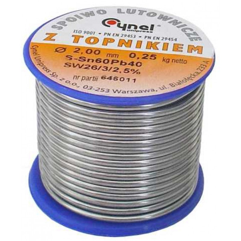 Fludor 250gr 2mm Cynel