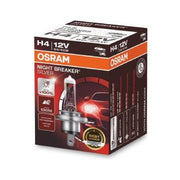 BEC 12V H4 60/55 W NIGHT BREAKER SILVER +100% OSRAM