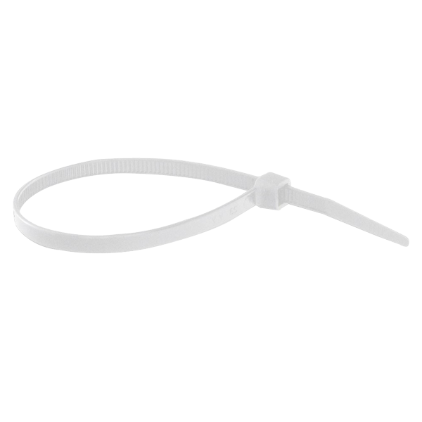 COLIERE NYLON ALBE 2.5*200 MM SET 100 BUC
