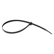 COLIERE NYLON NEGRE 4.8*250 MM SET 100 BUC