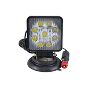 PROIECTOR DE LUCRU CU LED. PATRAT. LUMINA CONCENTRATA. BAZA MAGNETICA JBM