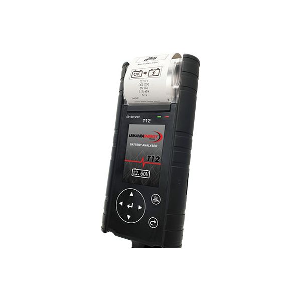 TESTER PROFESIONAL DE BATERII CU IMPRIMANTA SI ANALIZOR SISTEM ELECTRIC 12-24V LEMANIA