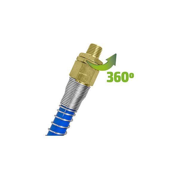 PNEUMATIKUS SPIRÁLTÖMLŐ - 15 M. 10-15 MM ÁTMÉRŐJŰ BE-KI JBM