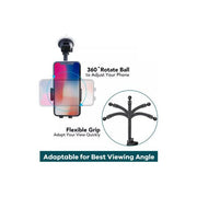 SUPORT TELEFON MAGNETIC AUTO CU FIXARE PE PARBRIZ CU VENTUZA