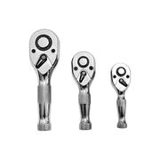 SET 3 CLICHET SCURT 1/2`. 3/8`. 1/4 ` - CROM JBM