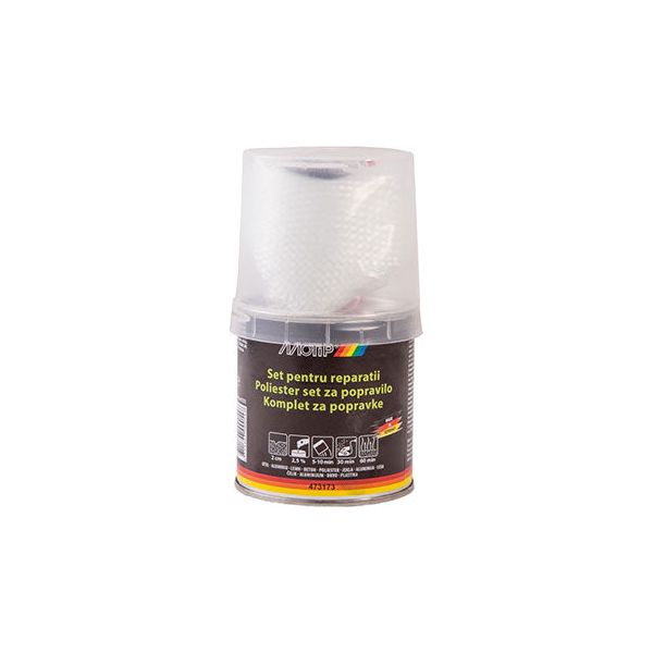SET REPARATII POLIESTER SI FIBRA DE STICLA 250G