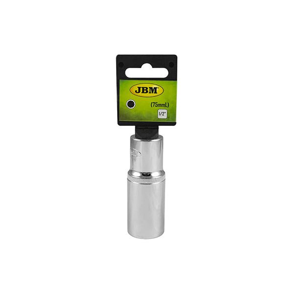 TUBULARA CROMATA BIHEXAGONALA LUNGA - XZN 1/2` 19 MM JBM