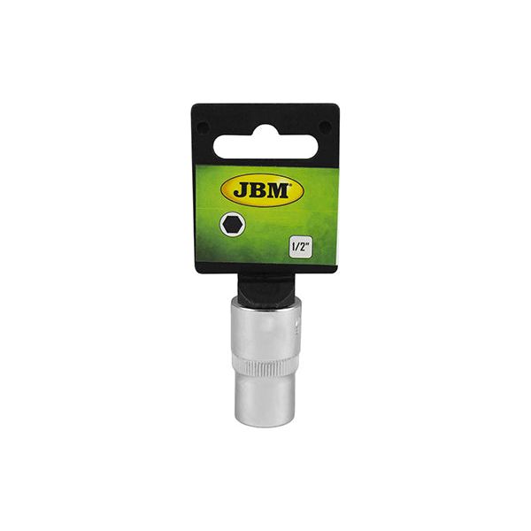 RÖVID HATSZÖGŰ KRÓMCSŐ 1/2` 10 MM JBM