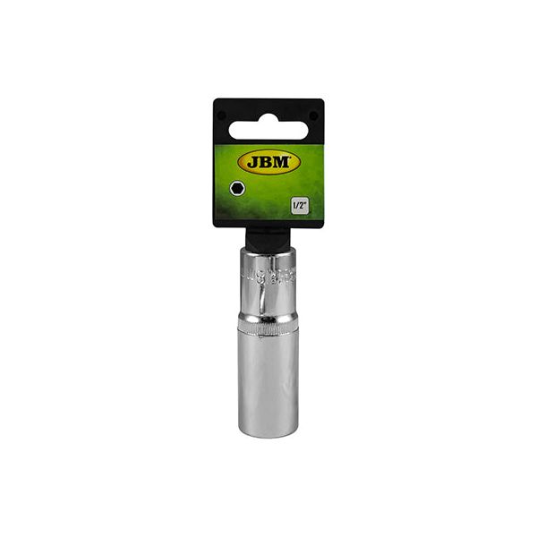 HOSSZÚ, HATSZÖGŰ KRÓMCSŐ 1/2` 19 MM JBM