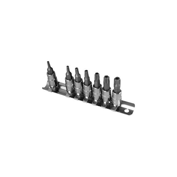 7 db-os Torx fejkészlet 1/4 hüvelykes menettel, JBM
