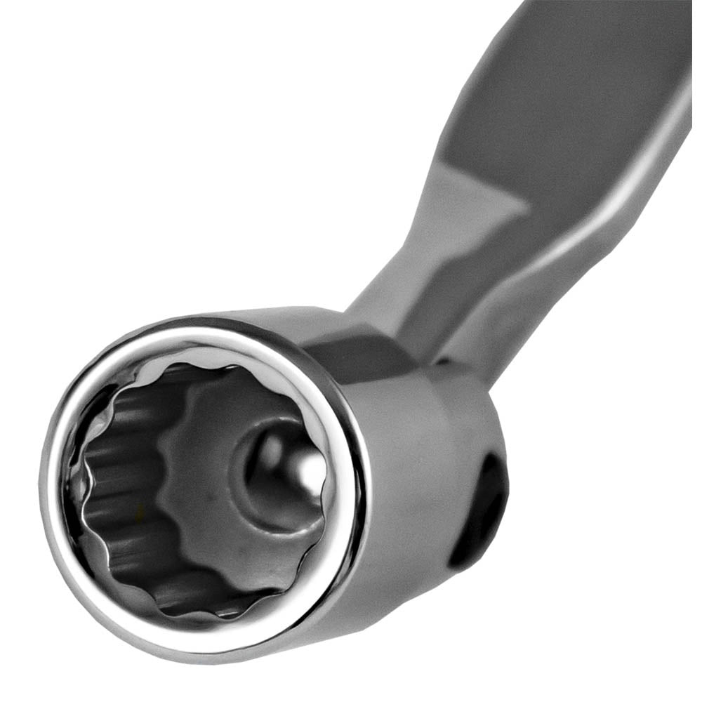 CSUKLÓS VILLÁSKULCS KÉTHÁZSZÖGŰ CSŐVEL XZN 16-17 MM JBM