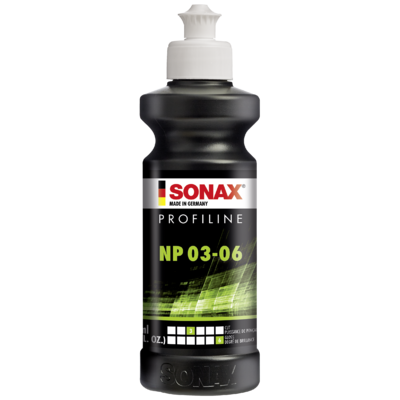 PASTA POLISH ABRAZIVA FINISH NP 03-06 PROFILINE, LUSTRUIRE FARA HOLOGRAME 250ML SONAX