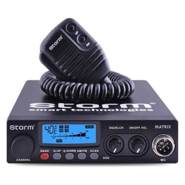 STATIE RADIO STORM MATRIX 12/24V((include taxa de timbru verde)