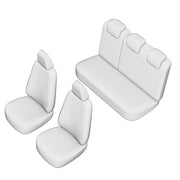 SET HUSE SCAUN UMBRELLA PENTRU CHEVROLET AVEO SEDAN (T250) 2003-2011 (BANCHETA FRACTIONATA) CU TETIERE SPATE IN FORMA DE L