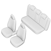 SET HUSE SCAUN UMBRELLA PENTRU VW PASSAT B6 SEDAN 2005-2011 (BANCHETA FRACTIONATA) CU TETIERE SPATE IN FORMA DE L