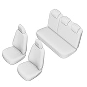SET HUSE SCAUN UMBRELLA PENTRU DACIA SANDERO 2008-2012 (BANCHETA FRACTIONATA) CU TETIERE SPATE IN FORMA DE L