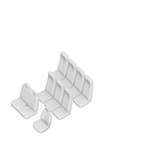 SET HUSE SCAUN UMBRELLA PENTRU FORD TRANSIT (9+1) 2006-2014 (SCAUNE INDIVIDUALE SPATE)