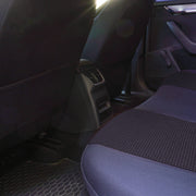 SET HUSE SCAUN RACING NEGRU