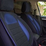 SET HUSE SCAUN RACING NEGRU - ALBASTRU