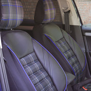 SET HUSE SCAUN SPORT NEGRU-ALBASTRU