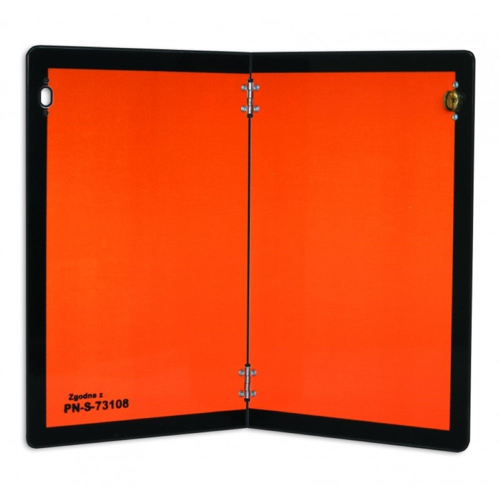 ADR TÁBLA 40X30 CM ALUMÍNIUM FÜGGŐLEGESEN ÖSSZECSUKHATÓ HICO