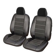 HUSE SCAUN EXCLUSIVE LEATHER & ALCANTARA-SET 2 BUC