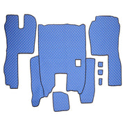 SET COVORASE PIELE ECOLOGICA TRUCK UMBRELLA PENTRU SCANIA SERIA R 380-420 2005-2016 MANUALA. ALBASTRU